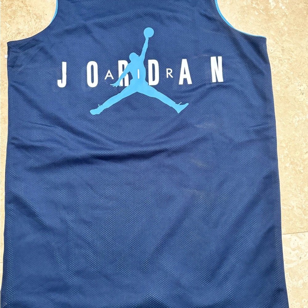 Jordan Carolina Blue Sleeveless Reversible Top | Kids Size 10/12 Yrs